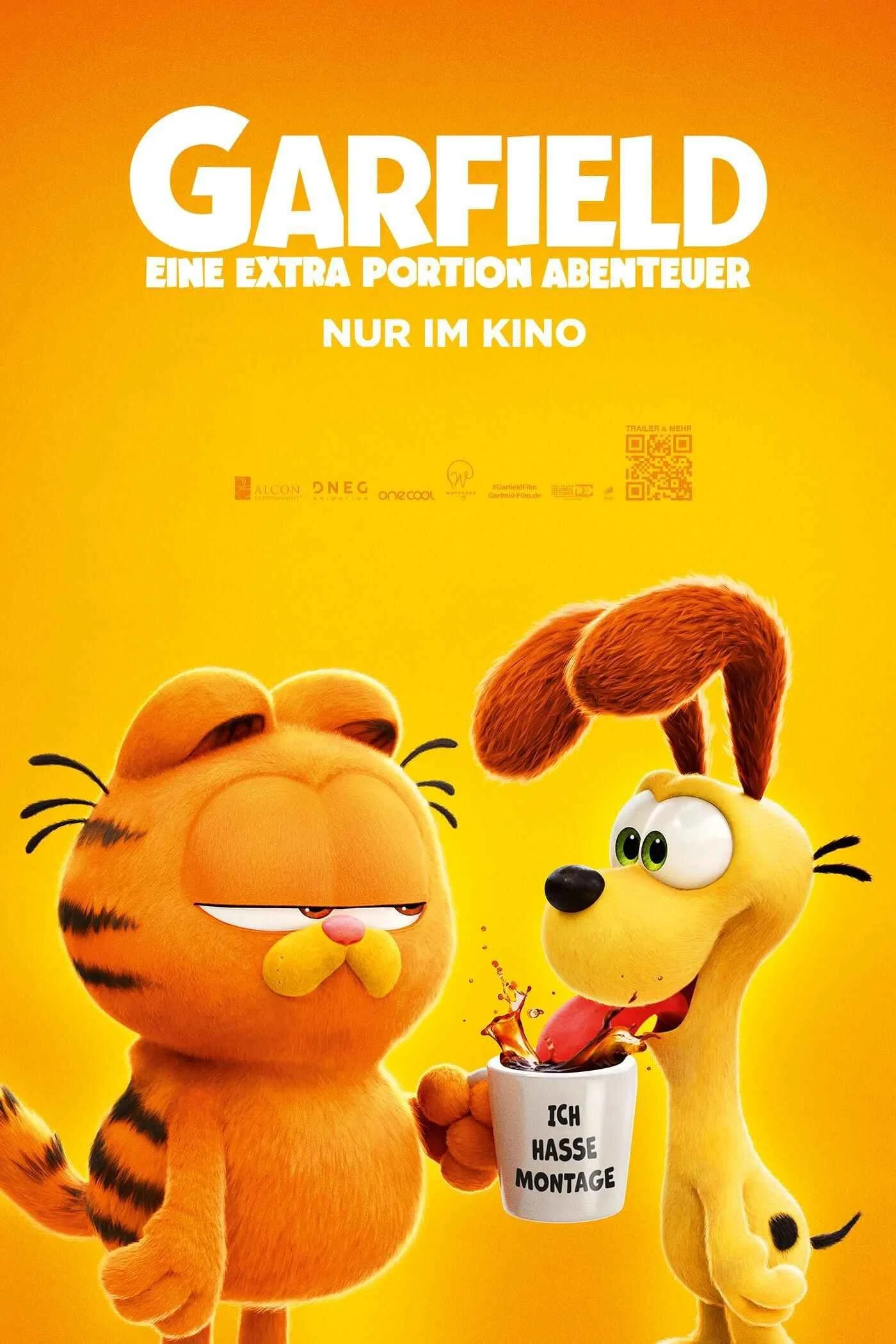 The Garfield Movie (2024) - Stream Animation movies with IPTV GERMANY IPTV service